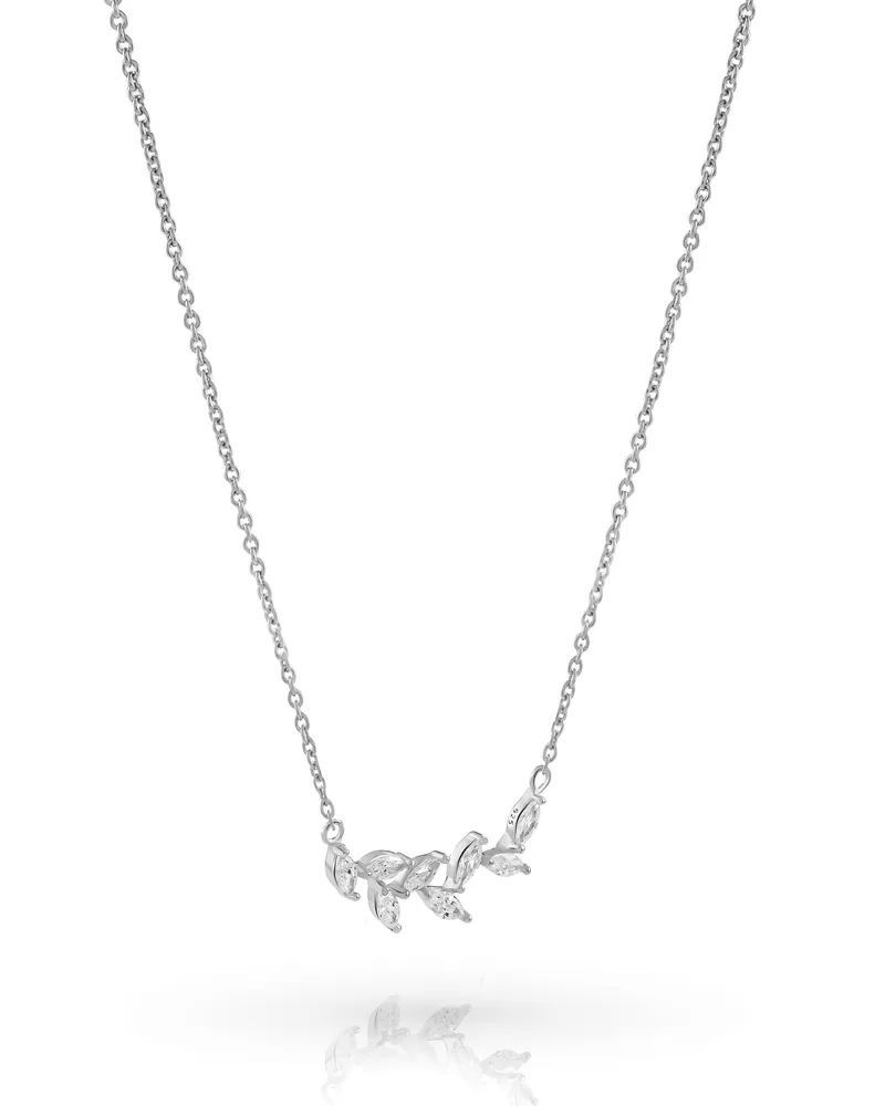 Orphelia Charlene' Halskette für Damen, 925er Sterlingsilber, Silber ZK-7568 Silber