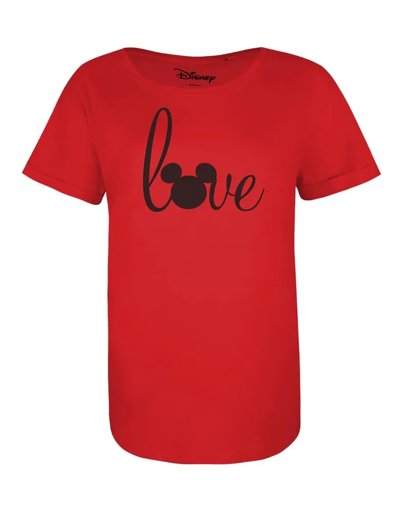 Disney T-Shirt für Damen (Rot Rot