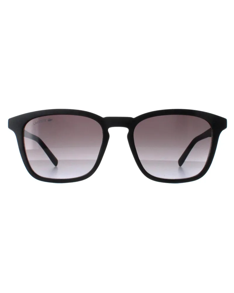 Lacoste Square Herren Matt Schwarz Grau Verlauf L947S Schwarz