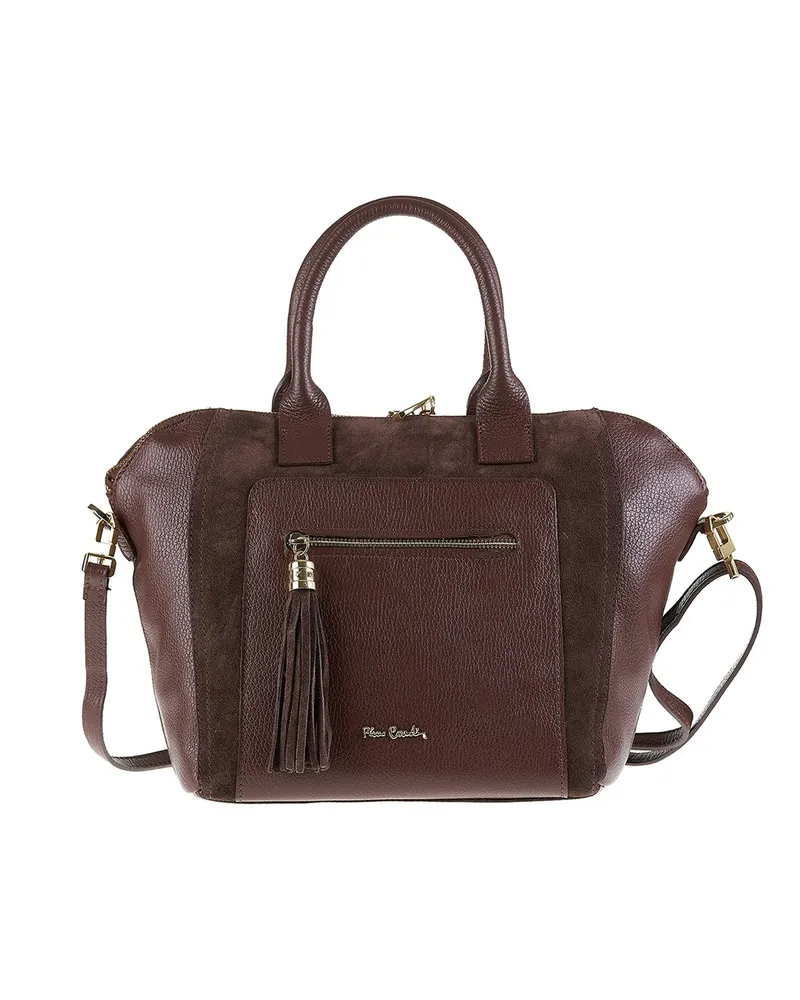 Pierre Cardin Handtasche Women Schokoladenbraun