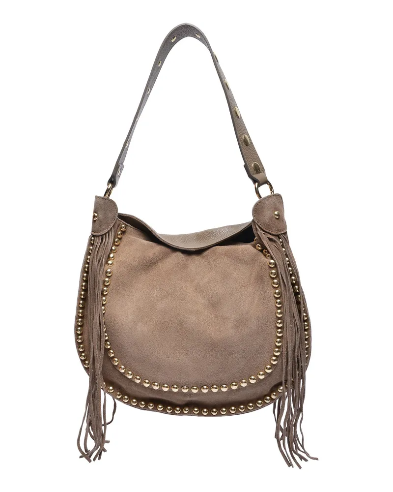 Isabella Rhea Beige Rindsledertasche Beige