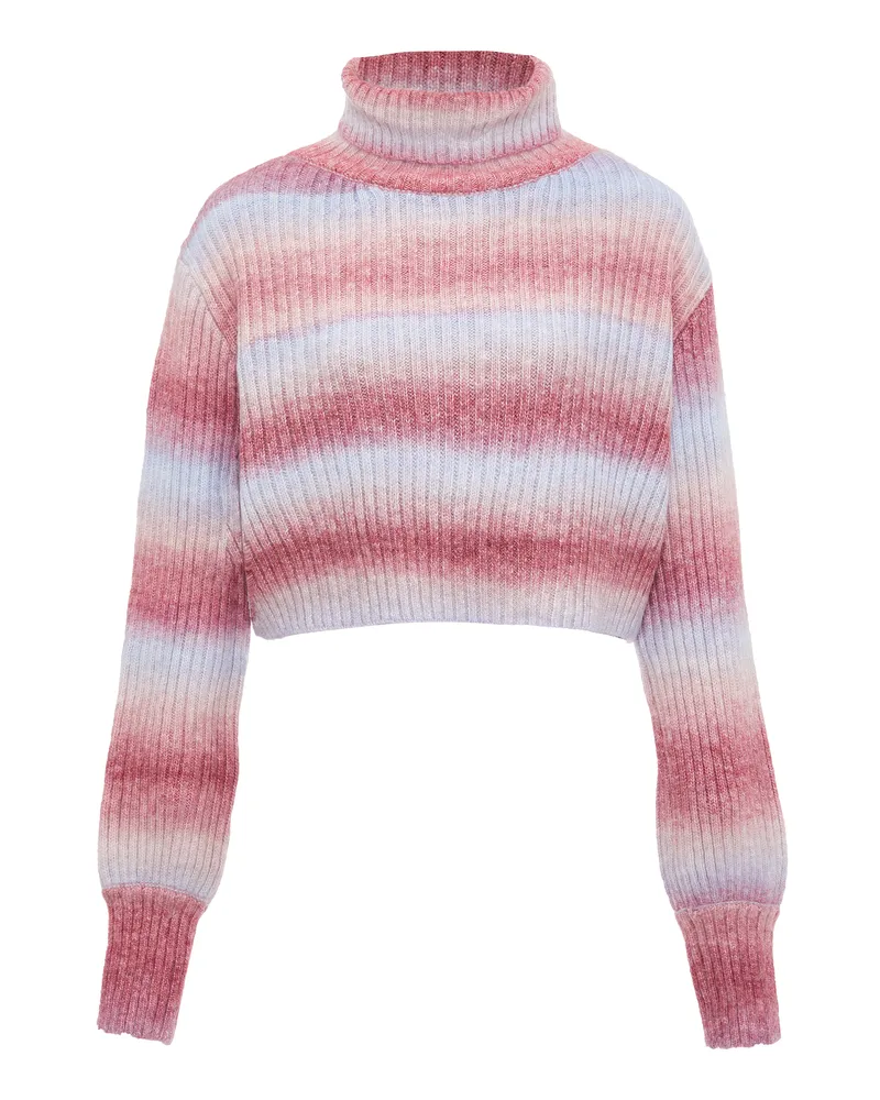 My Mo Pullover Damen Lila Mehrfarbig Lila