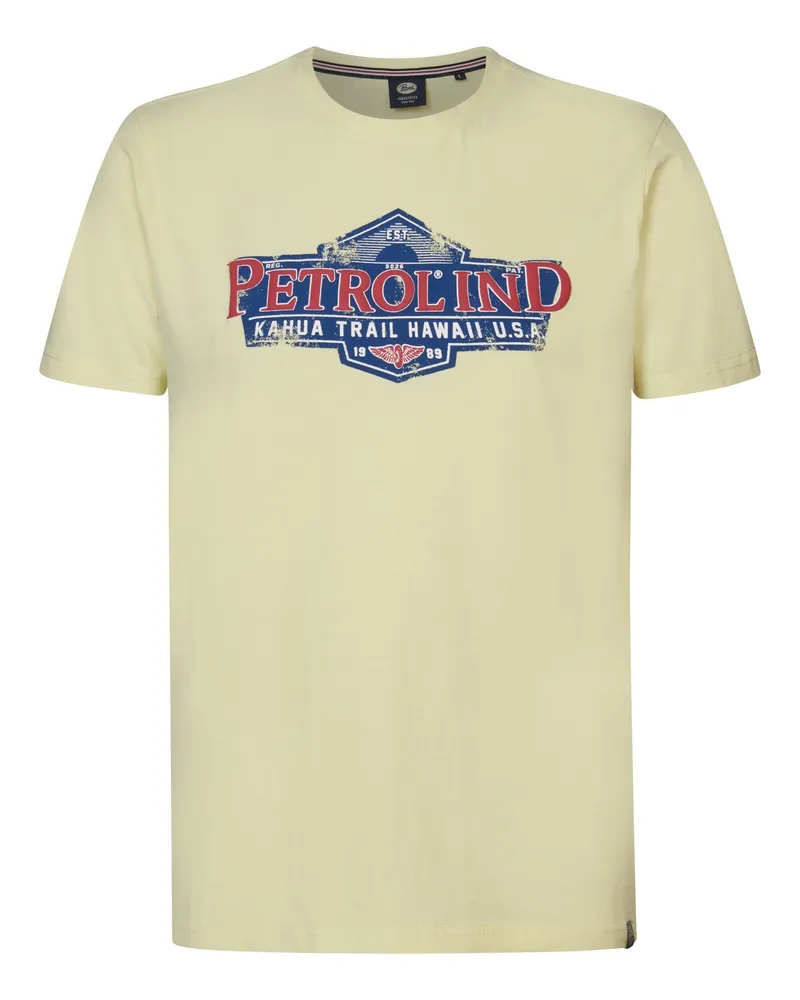 Petrol Industries T-Shirt Gelb