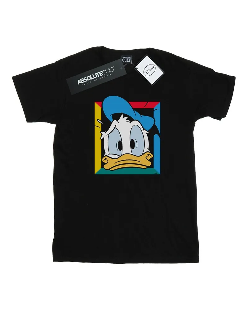 Disney Panicked" T-Shirt für Herren (Schwarz Schwarz