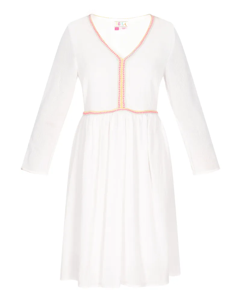 IZIA Kleid Frauen Creme Creme