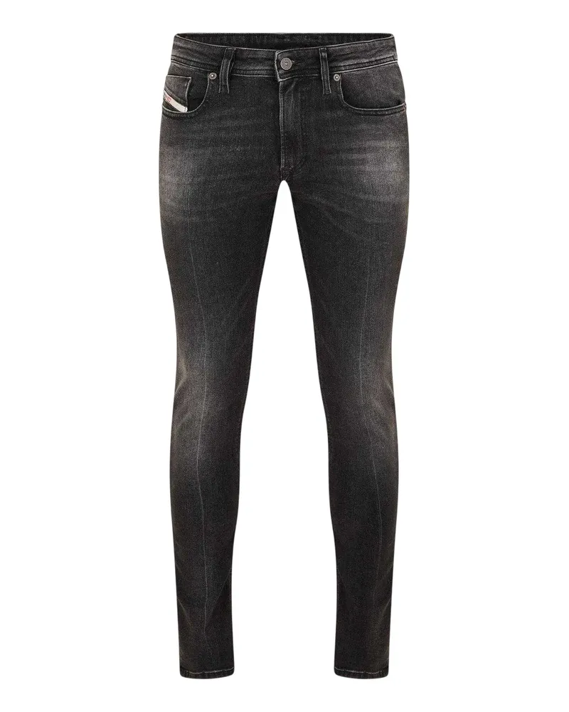 Diesel Sleenker" Jeans für Herren (Schwarz/Jeans-Grau Schwarz