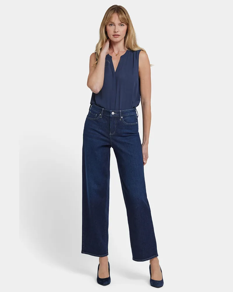 NYDJ not your daughter's Jeans  Jemma Barrel Jeans Dunkelblau