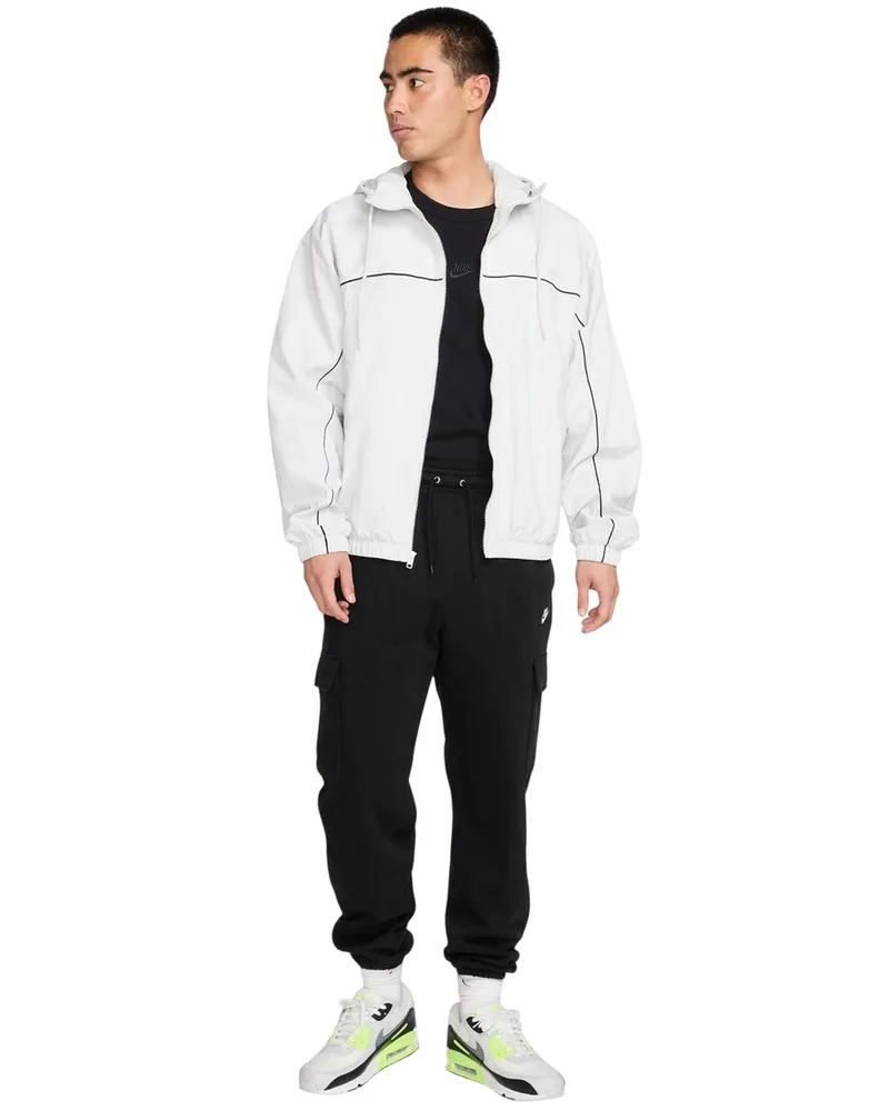 Nike Sportswear Club" Cargo Jogginghosen für Herren (Schwarz/Weiß Schwarz