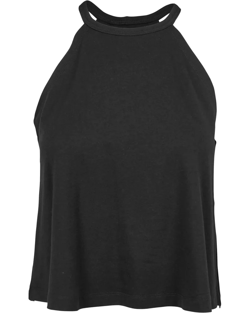 Urban Classics Ärmelloses Oberteil Neckholder für Damen (Schwarz Schwarz