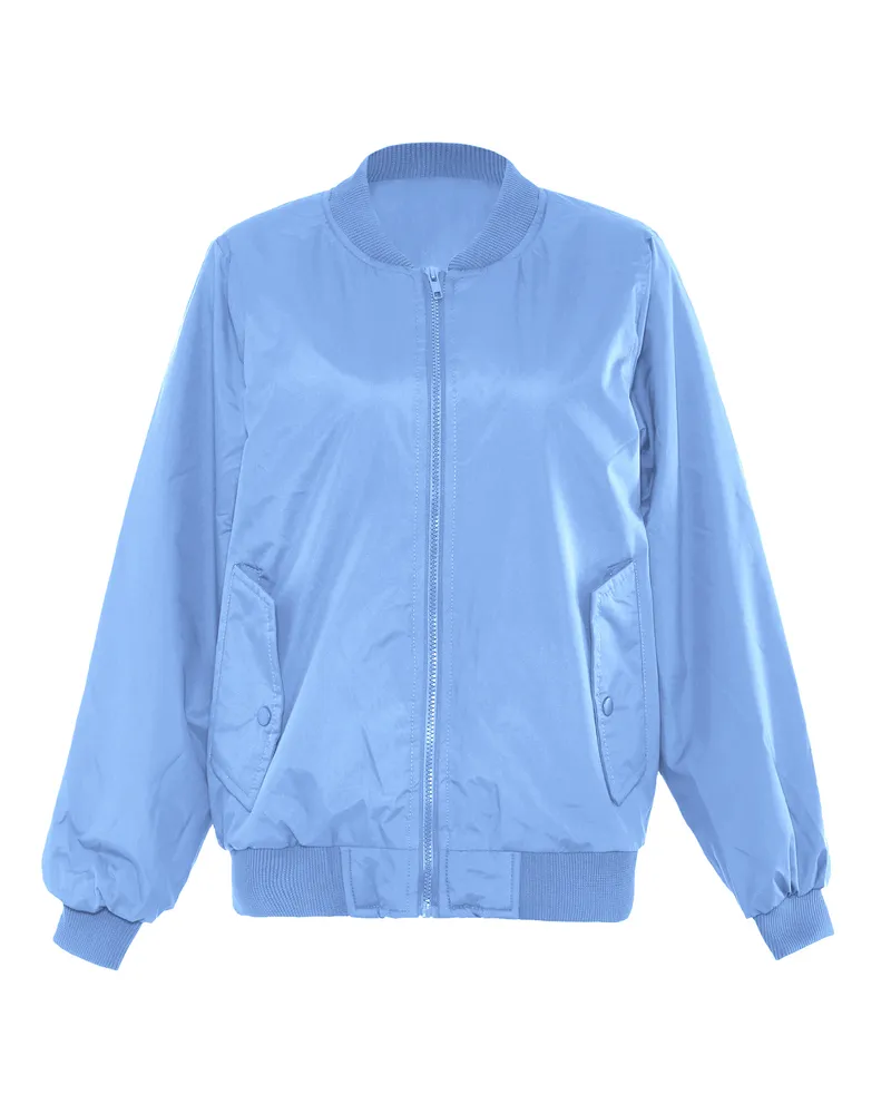 My Mo Jacke Damen Sanftes Blau Blau