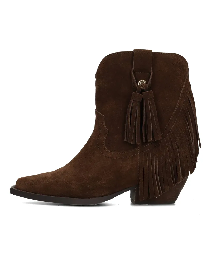 Haboob PS Poelman BETH Damen Westernstiefel Dunkelbraun