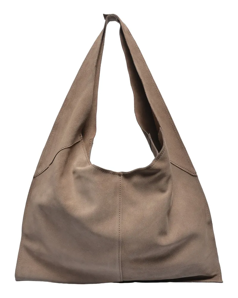 Isabella Rhea MUD Rindsledertasche Beige