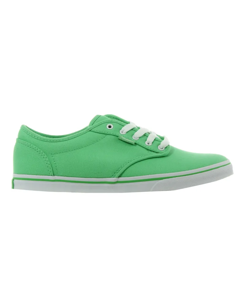 Vans Atwood Low Top Schnürung Grüne Leinwand Frauen Plimsolls U4iats Grün