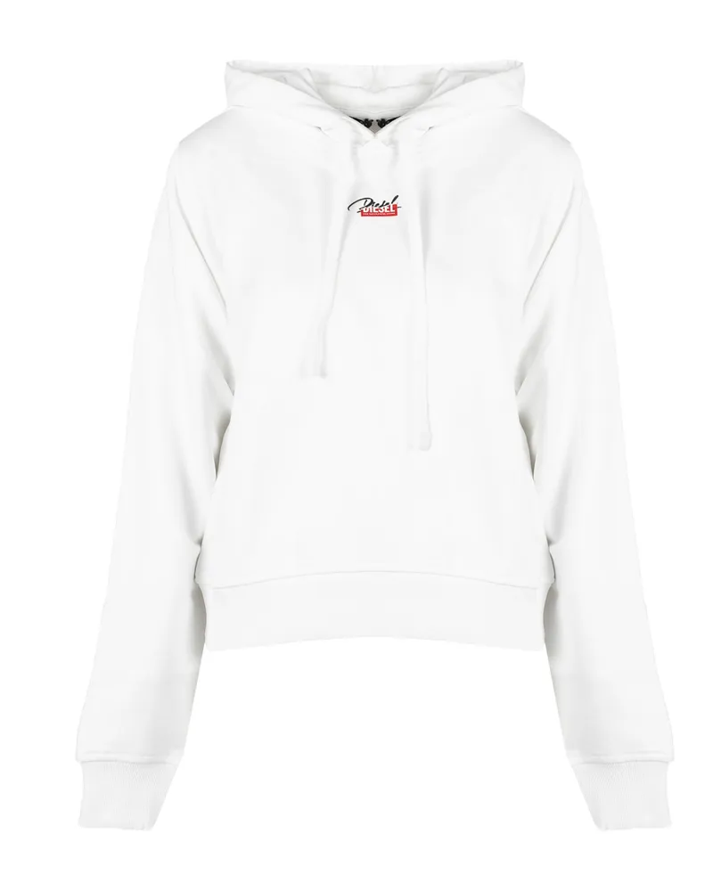 Diesel Sweatshirt F-Reggy Damen weiß Weiß