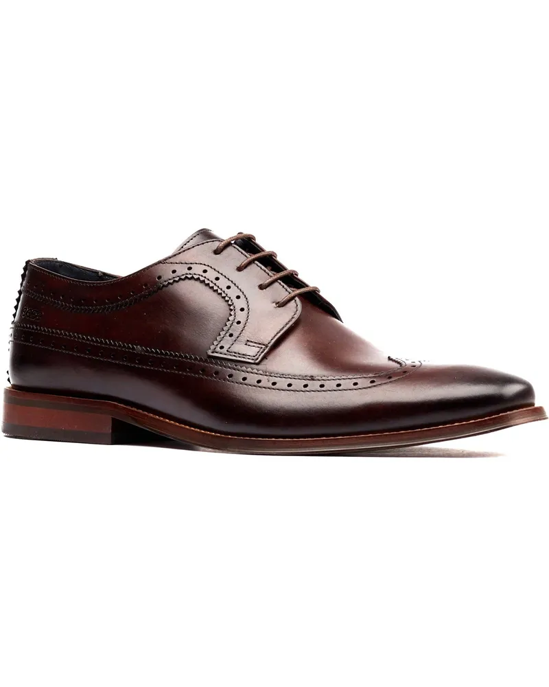 Base London Havisham Lederschuhe, Derby - Braun Braun