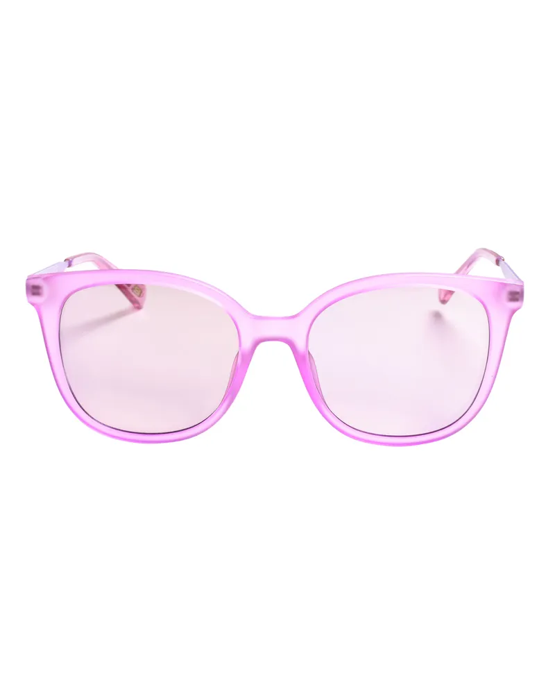 Skechers Damen Acetat-Sonnenbrille mit runder Form SE6099S Lila
