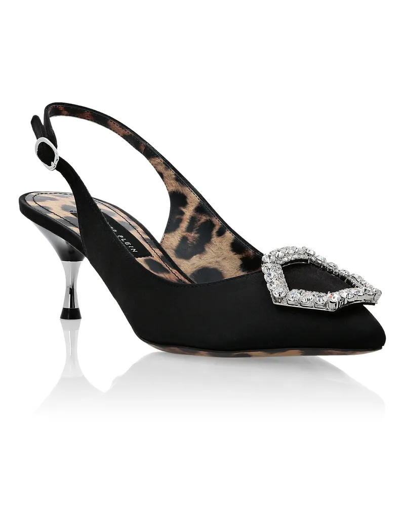 Philipp Plein Pumps Modell Hexagon - Schwarz Schwarz