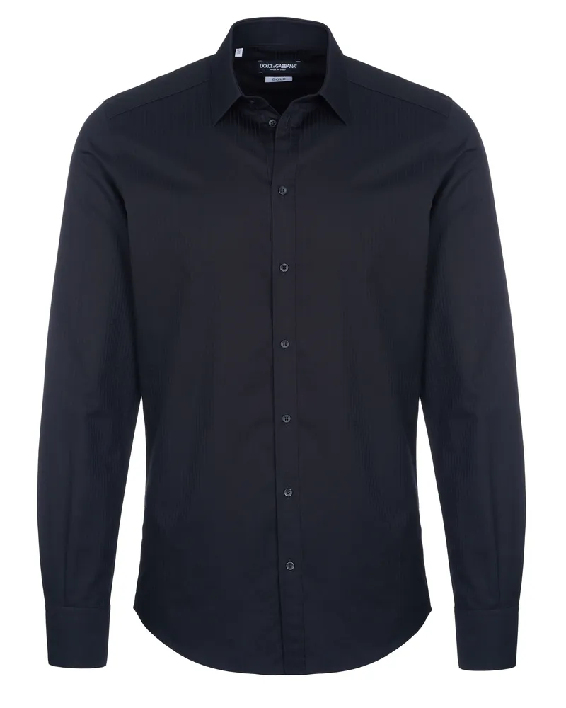 Dolce & Gabbana Hemd - Schwarz Schwarz