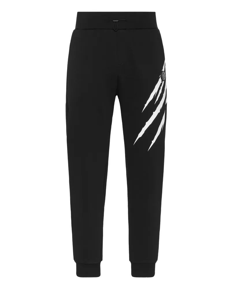 Philipp Plein Jogginghosen Scratch Schwarz