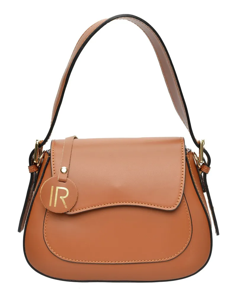 Isabella Rhea Braun Rindsledertasche Braun