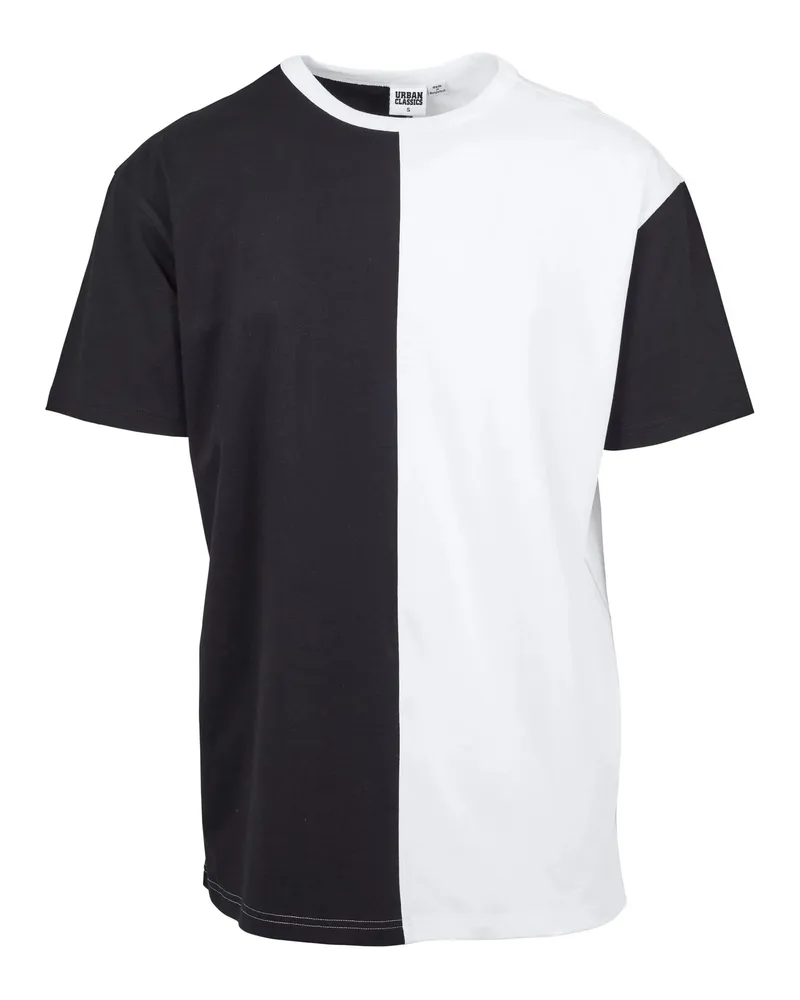 Urban Classics Harlequin" T-Shirt für Herren (Schwarz/Weiß Schwarz