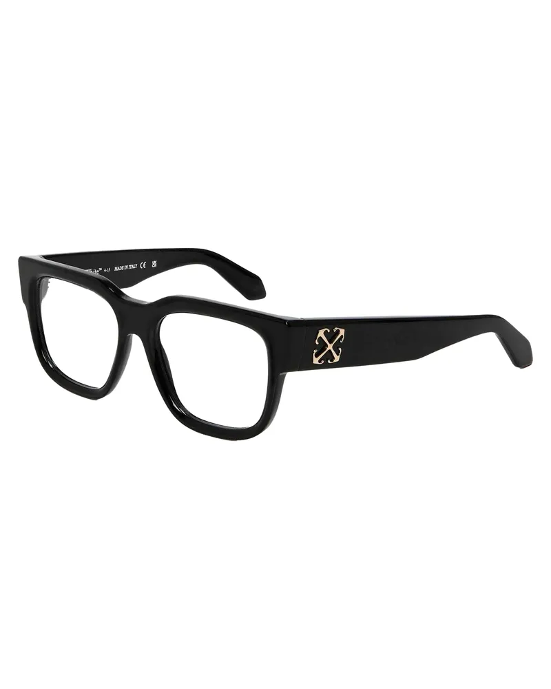 OFF-WHITE Off White - "Style 8c" Sonnenbrille für Herren/Damen Unisex (Schwarz Schwarz