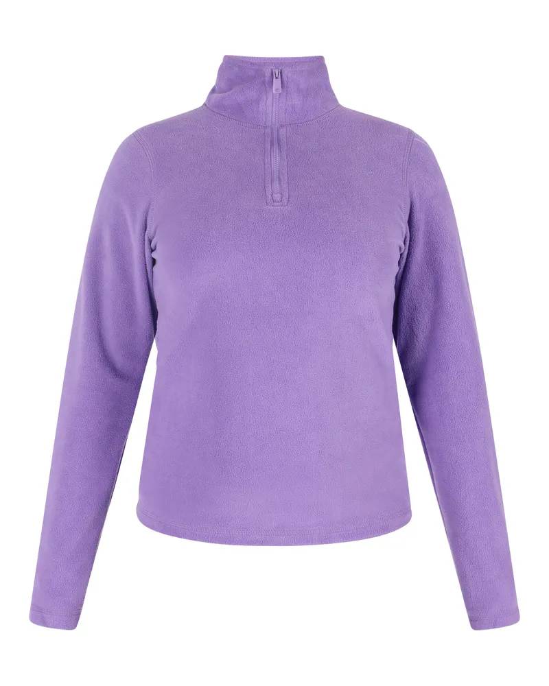 My Mo Fleecepullover Damen violett Lila