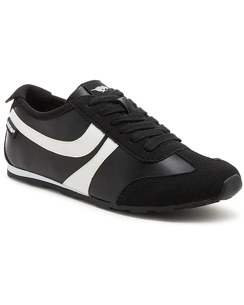 Rocket Dog Destin PU Combo Polyurethan Damen Schwarz/Weiß Sneakers Schwarz