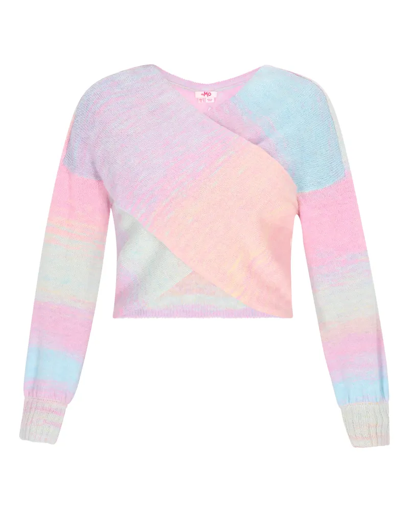 My Mo Pullover Frauen rosa mehrfarbig Mehrfarbig
