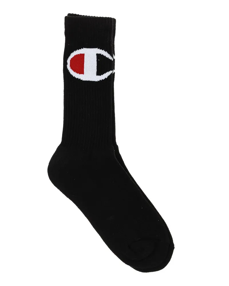 Champion Y08SX High-Top-Socken für Männer Schwarz
