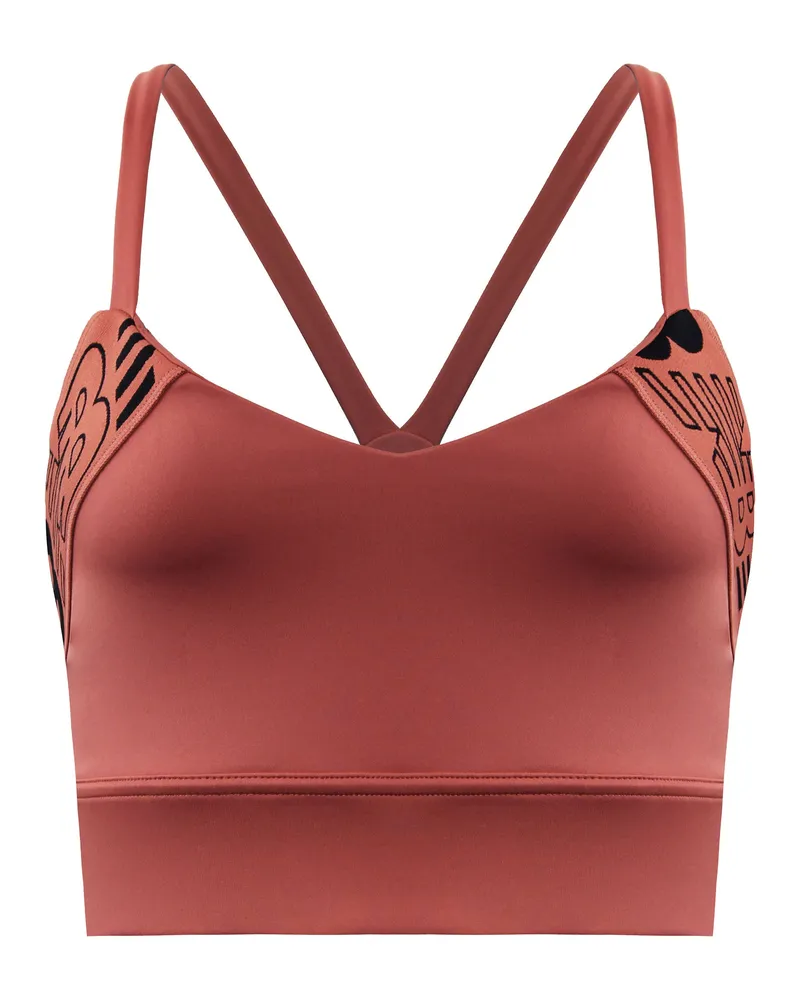 New Balance Relentless Damen Rosa Sport-BH Rosa