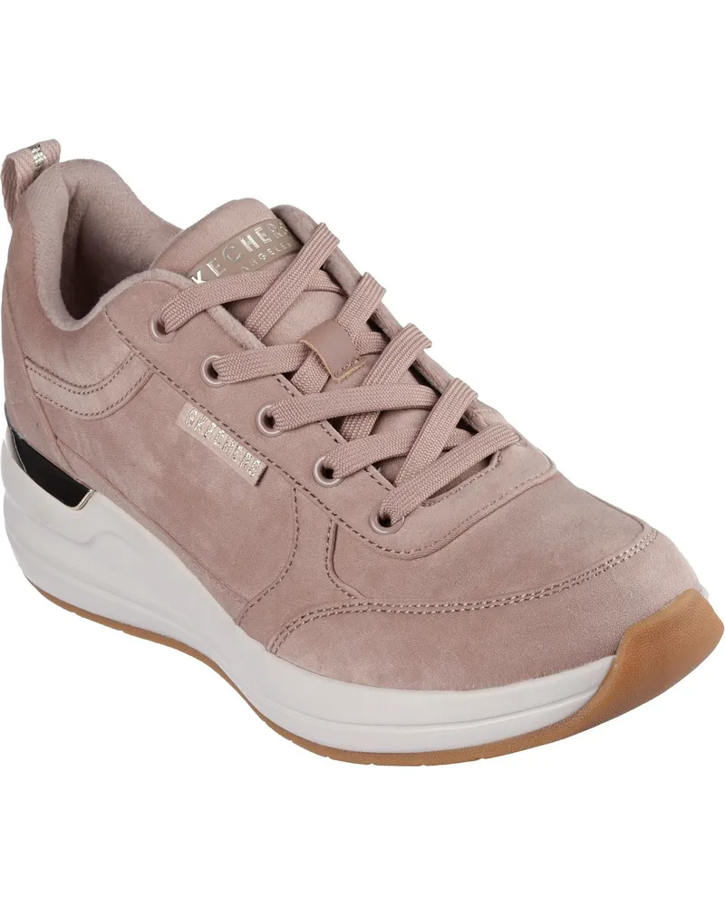 Skechers Billion 2 Prissy N Plush Textile Damen Taupe Sneakers Taupe