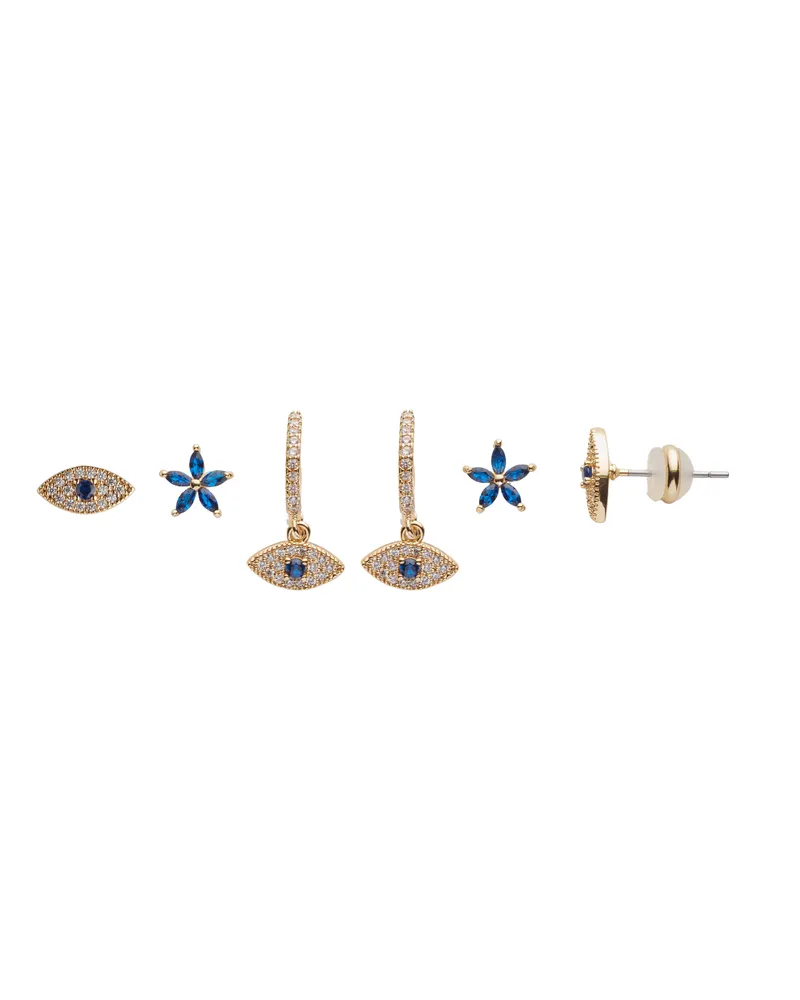U.S. Polo Assn.  US Polo Assn Jewellery Naomi Gelbgold-Ohrringe Blau