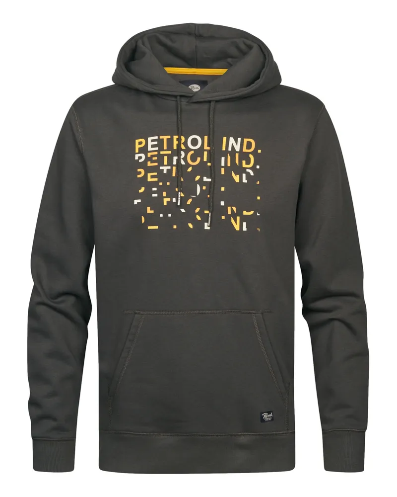 Petrol Industries Kapuzenpullover Sweater Dunkelgrau