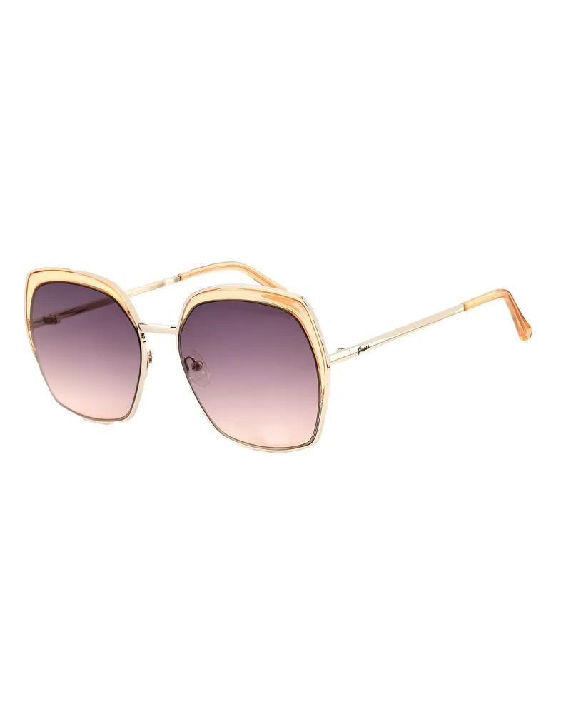 Guess Damen-Sonnenbrillen 59/18/145 mm Metall Gold