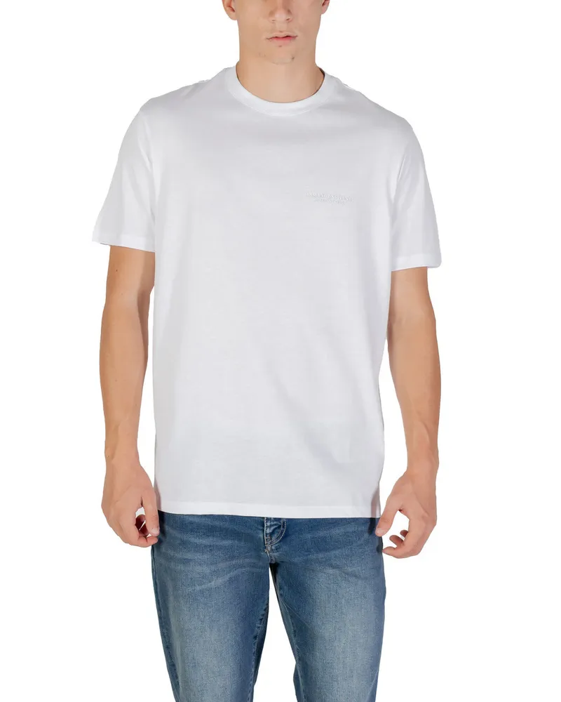 Armani Exchange Herren T-Shirt Weiß