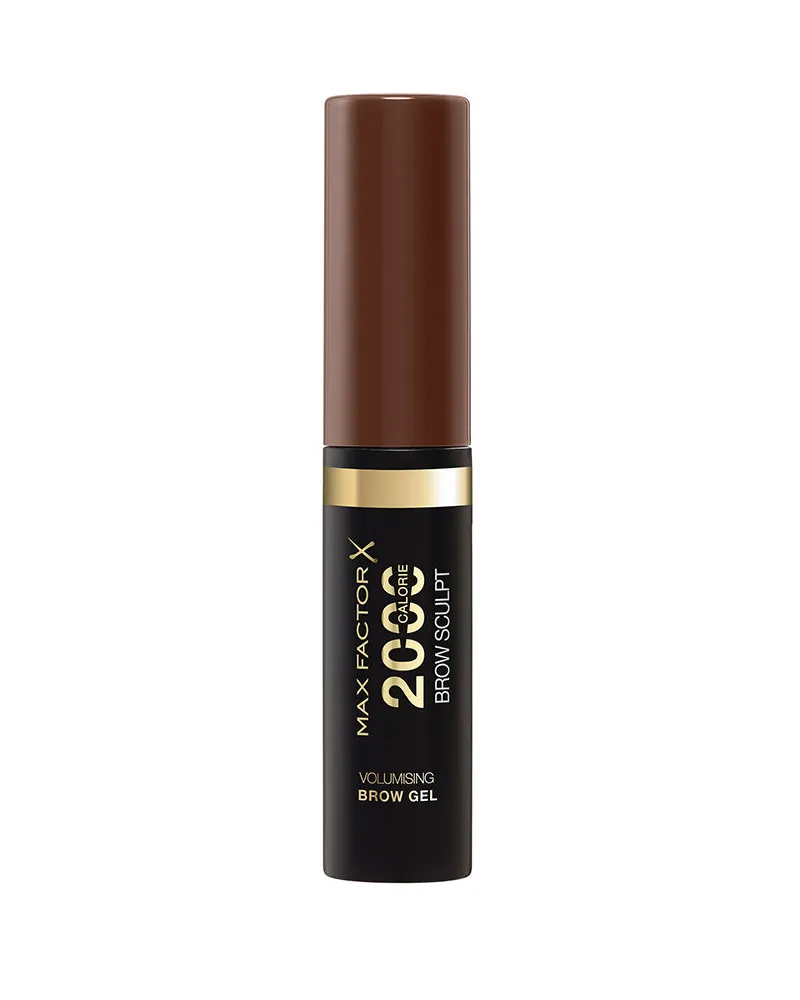 Max Factor 2000 Calorie Voluminöses Brauengel #004-schwarzbraun 4,5 ml 
