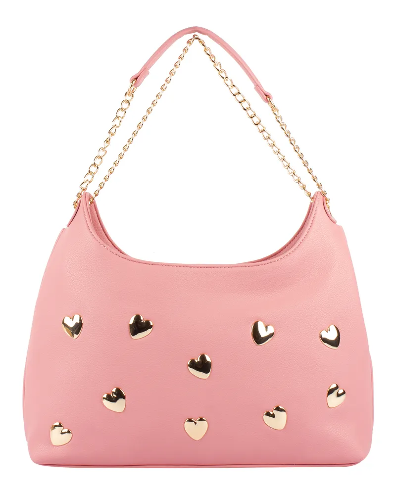 My Mo Schultertasche Damen Rosa Rosa