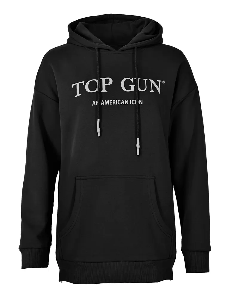 Top Gun Hoodie TG20214003 - Schwarz Schwarz