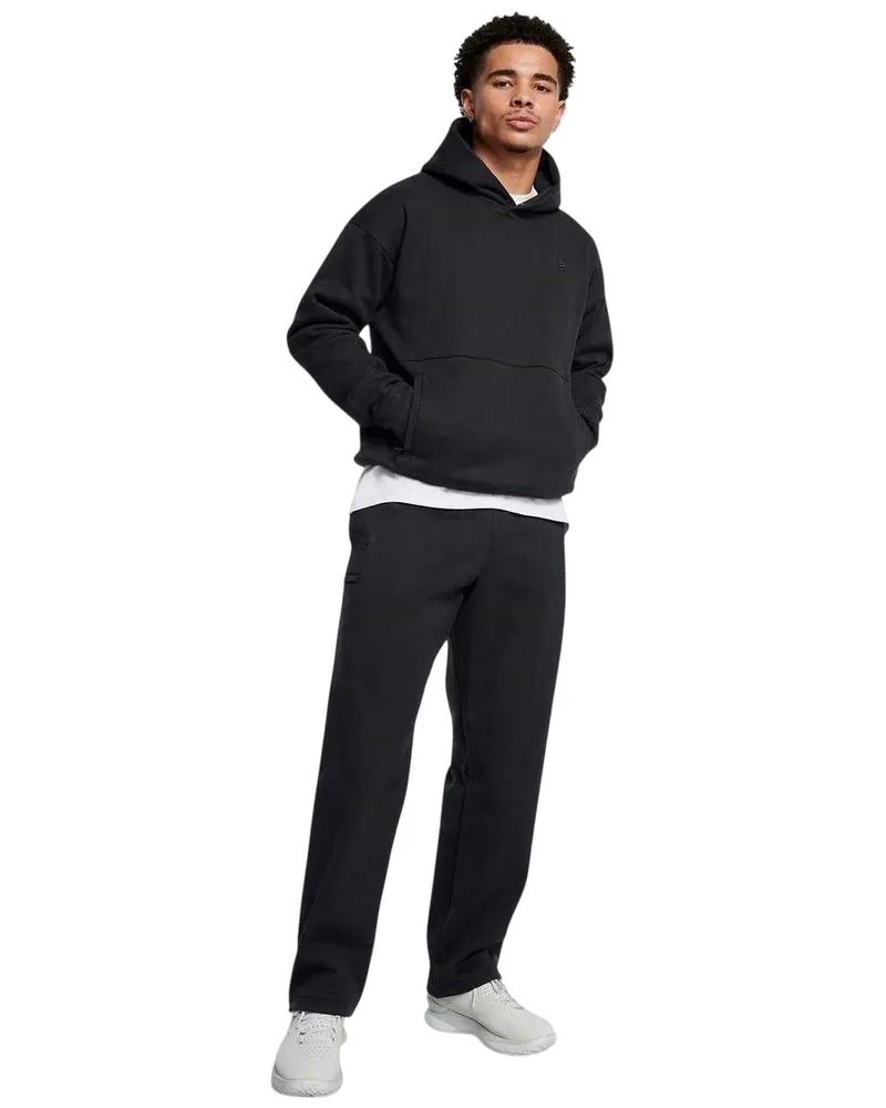 Under Armour Curry DNA" Kapuzenpullover für Herren (Dreifaches Schwarz Schwarz