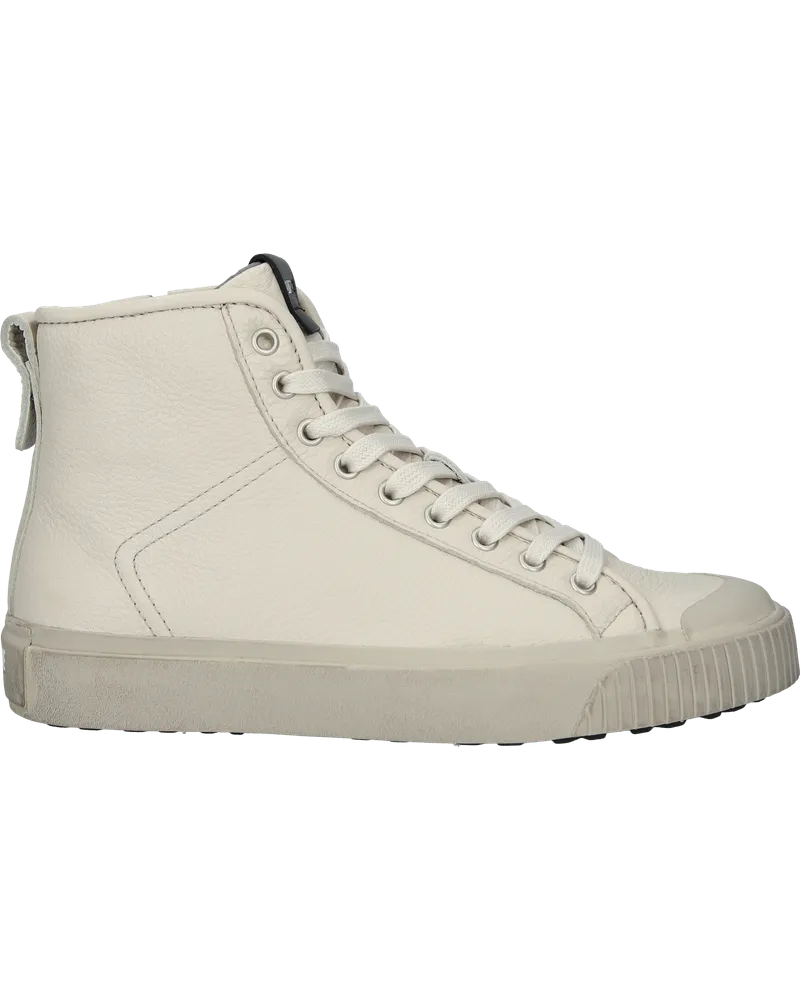 Blackstone WL23 OFF WHITE - HIGH SNEAKER Beige