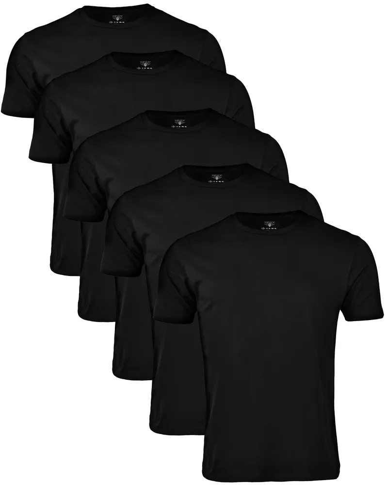 Top Gun T-Shirt TG20213030 5er Pack Schwarz