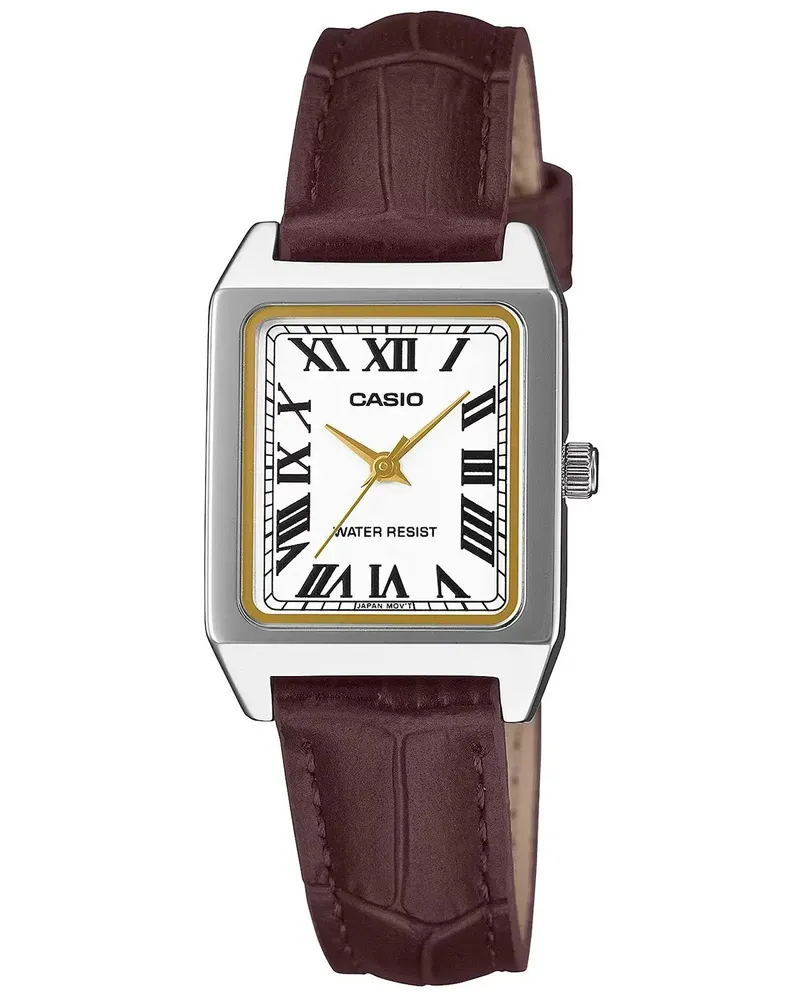 Casio Kollektion Damen-Armbanduhr LTP-B150L-7B2EF in Braun Braun