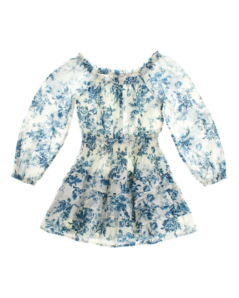 GAP Langarmkleid 786874 Mädchen Weiß