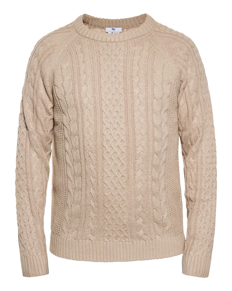 My Mo Strickpullover Herren Kamel Camel
