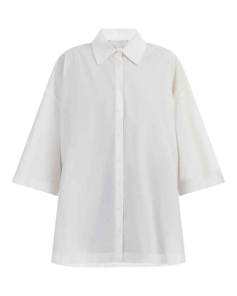 RISA Chemise oversized teylon Weiß