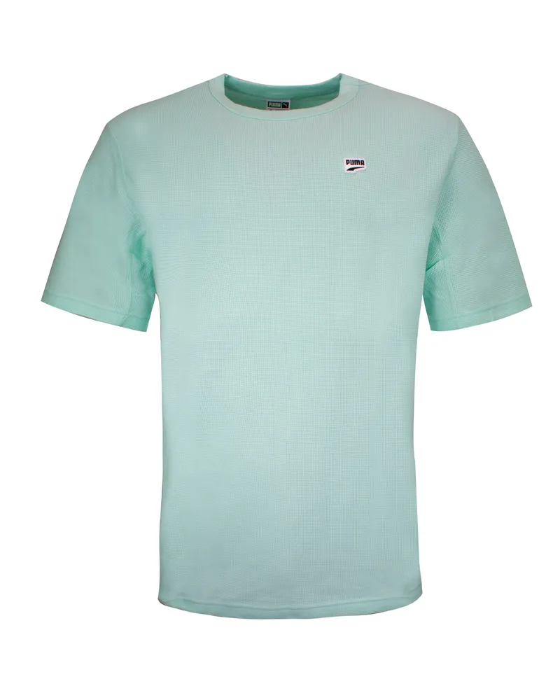 Puma Downtown Mens T-Shirt T-Shirt Mint 578308 34 Mintgrün