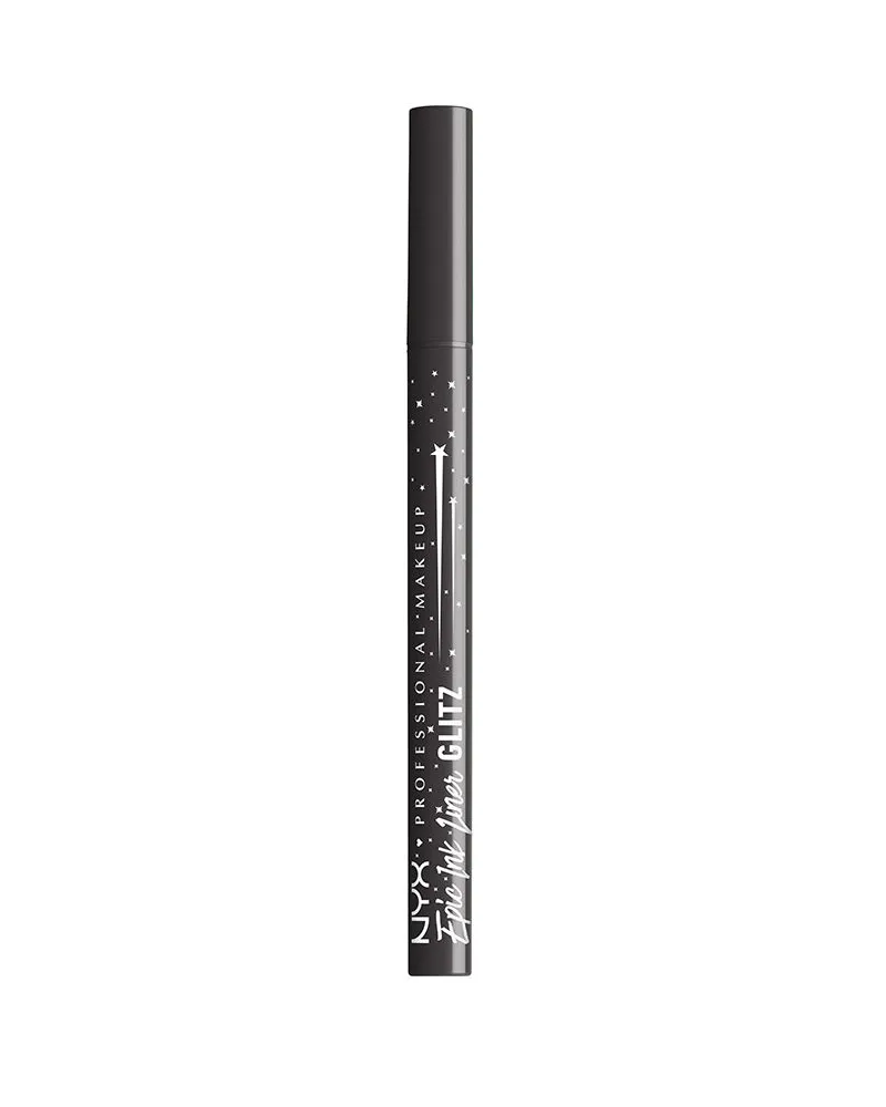 NYX Cosmetics Epic Ink Liner Glitz Wasserfester Eyeliner #07-Graphit Glitz 1 ml 