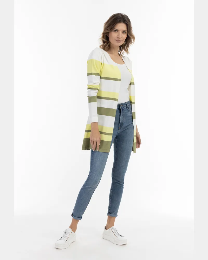 Usha BLUE LABEL Cardigan en tricot lynnea Mehrfarbig