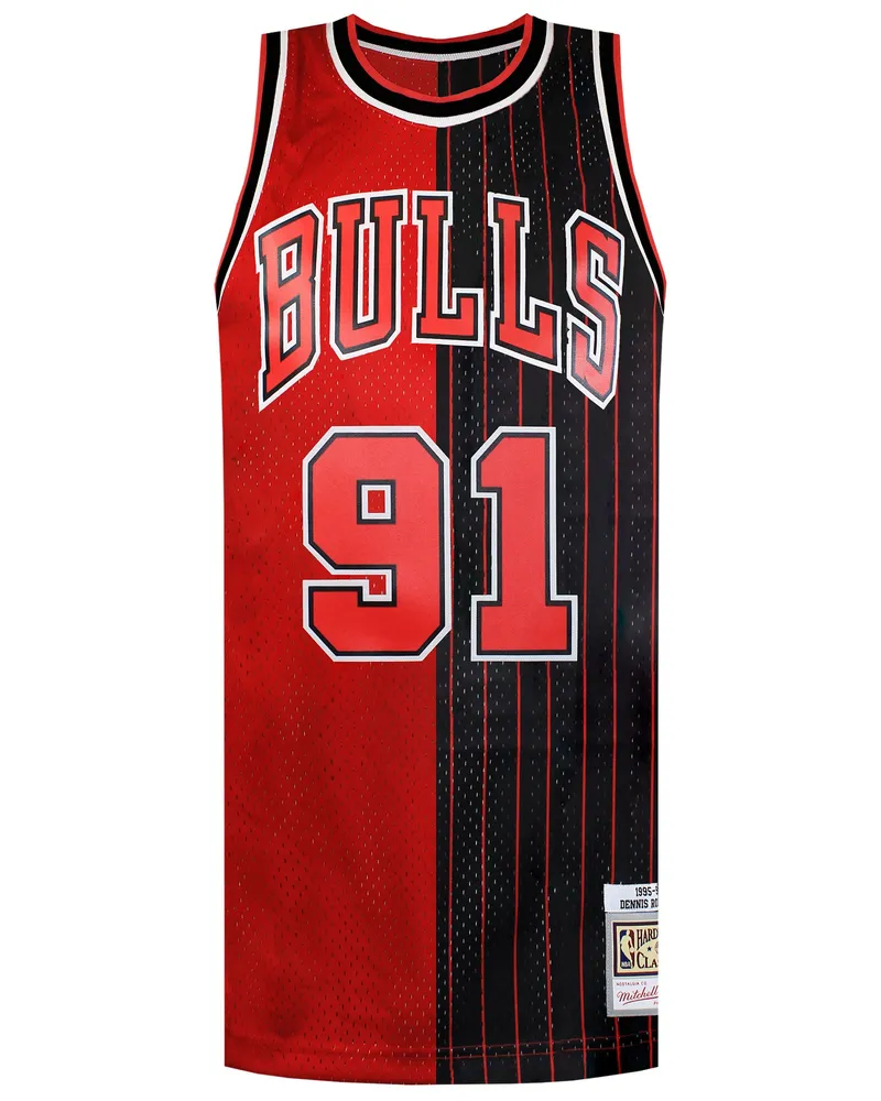 Mitchell & Ness NBA Chicago Bulls 91 Rodman Swingman Trikot - Rot Rot